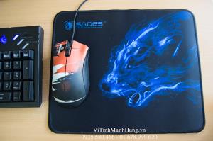 MousePad Sades Skadi Waterproof - Không thấm nước  ( 25 x 30 x 2mm )