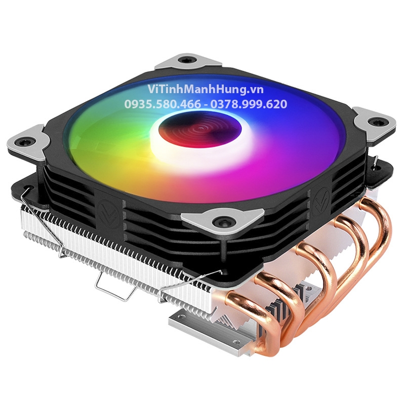 Tản nhiệt chip CPU CoolMoon T500 – Topdown, 5 ống đồng ( Intel – AMD ).