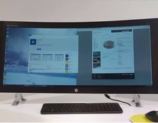 HP ra mắt máy tính all-in-one màn hình cong đầu tiên trên thế giới.