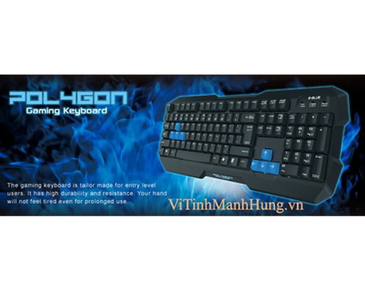 Keyboard Game Eblue Polygon EKM 075 USB