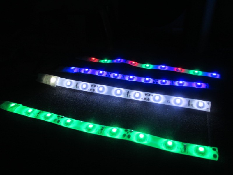 Led dây 12V đơn sắc : Đỏ - Trắng - Xanh Dương - Xanh Lá ...
