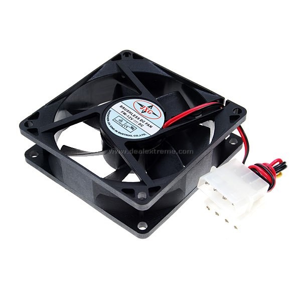 Fan Case 8cm - Màu đen