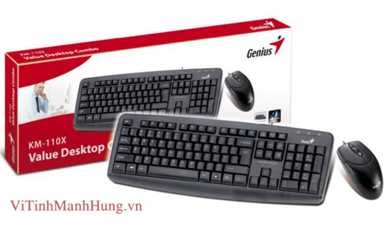 Keyboard + Mouse Genius USB