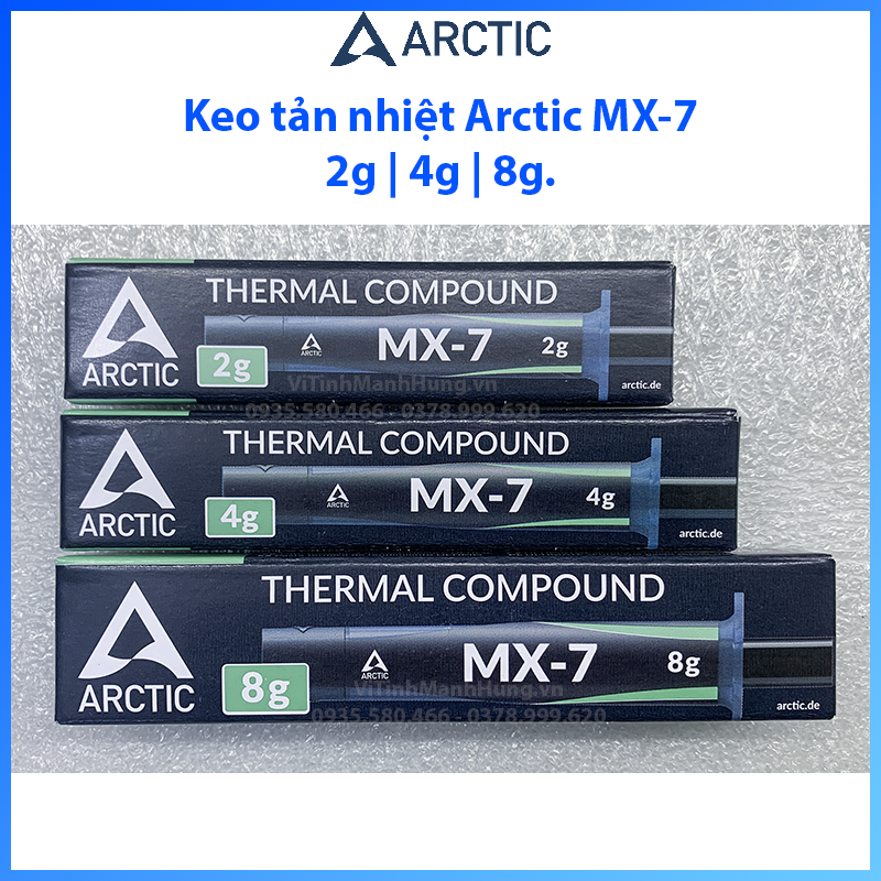 Keo tản nhiệt Arctic MX-7 _ 2g / 4g / 8g.