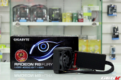 Đập hộp VGA GIGABYTE RADEON R9 FURY X : Chú khủng long xuất trận.