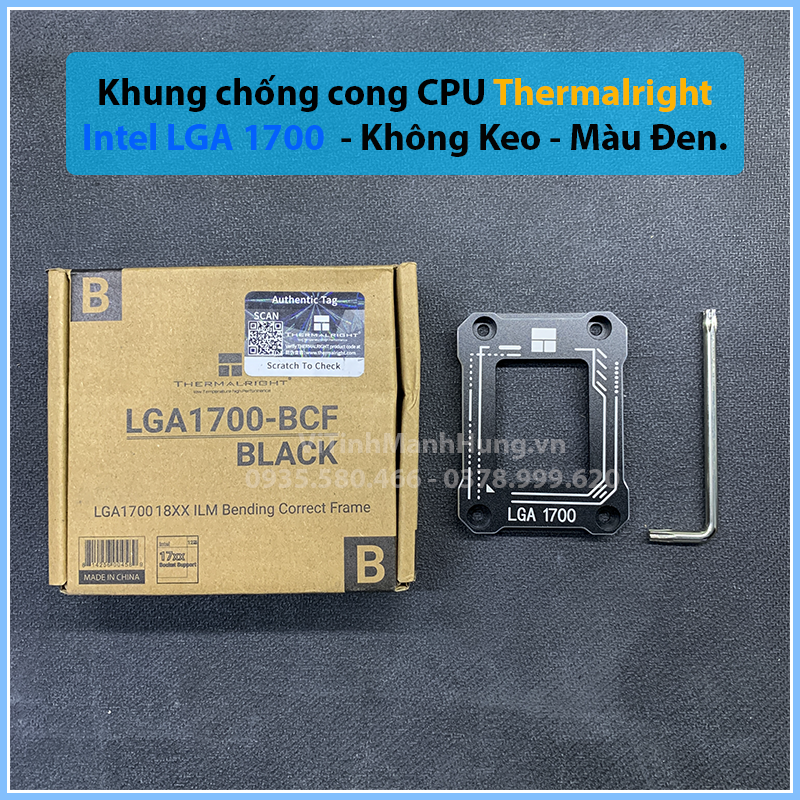 Khung chống cong CPU Intel Socket 1700 / AMD AM5, chính hãng Thermalright.